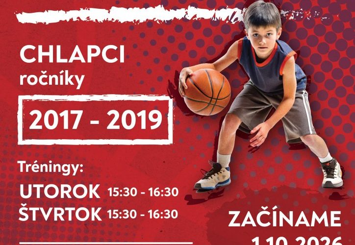 Nábor chlapcov ročníkov 2017 – 2019